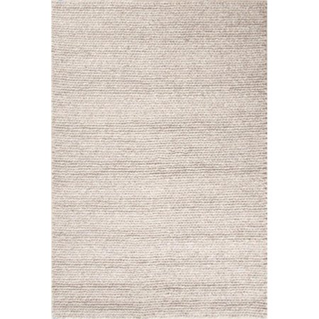 JAIPUR RUGS Textured Ultra Plush Wool Gray- Rug - SCD08 RUG108328